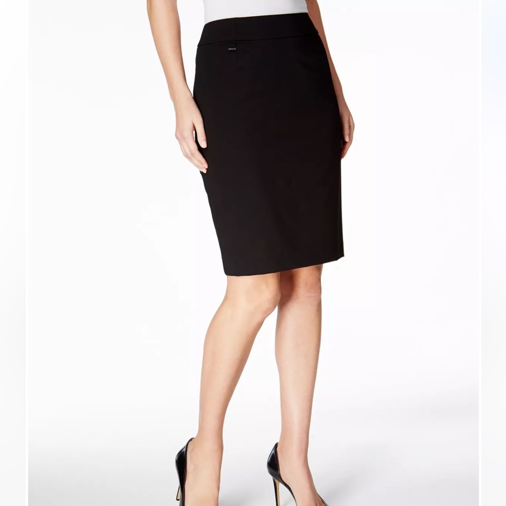 Calvin Klein black pencil skirt. With tags